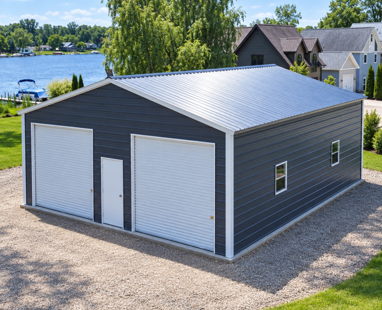 28 x 41 Metal Garage