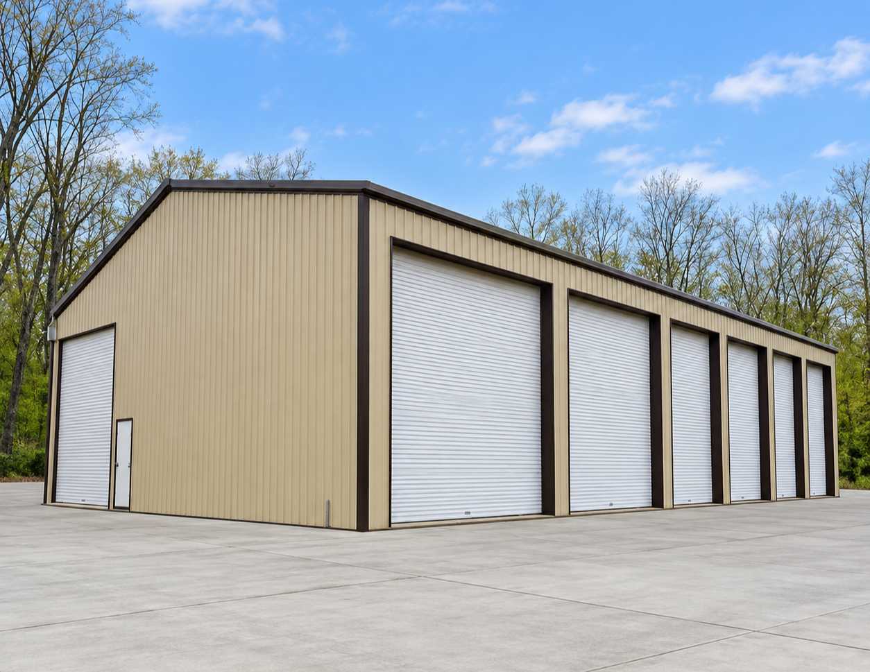 44 x 84 Commercial Steel Building