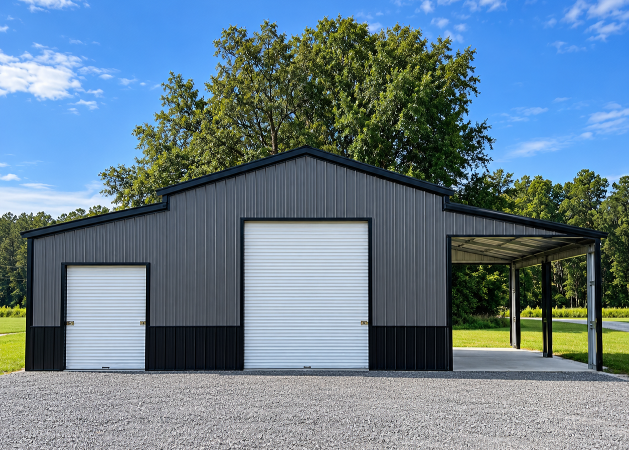 48 x 30 Steel Barn